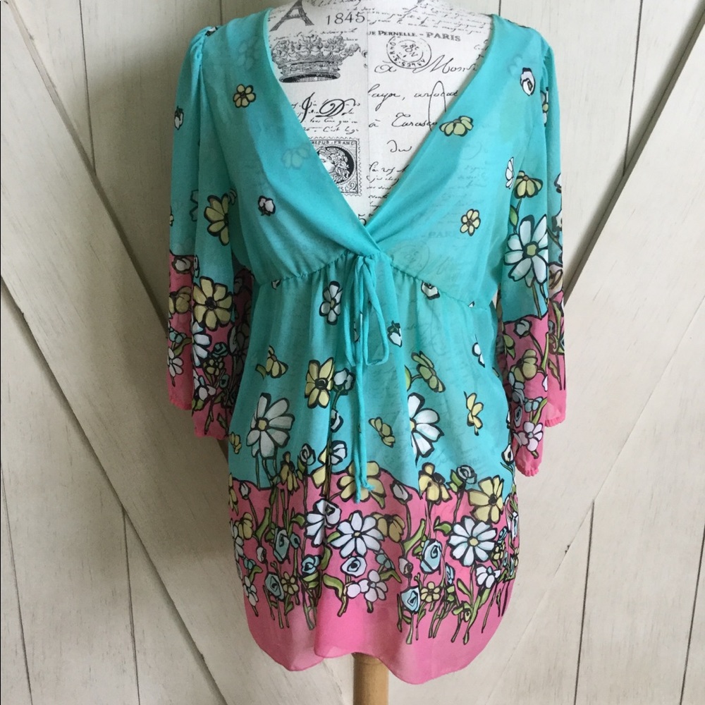 Fleurish Flower Tunic